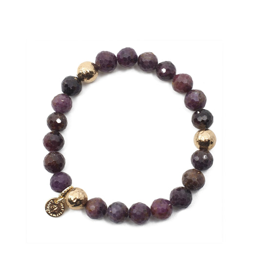 The Luna Bracelet in Ruby