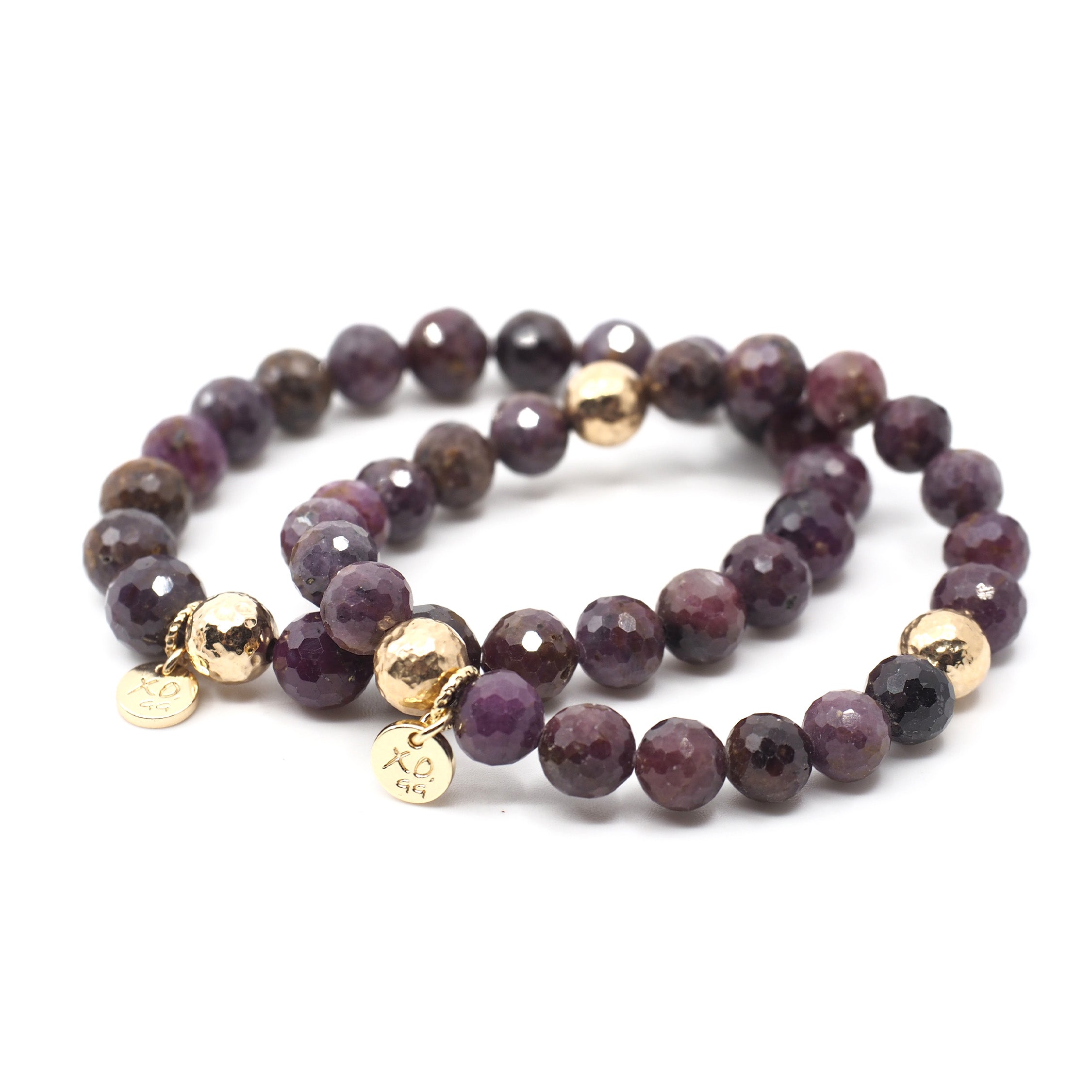 The Luna Bracelet in Ruby