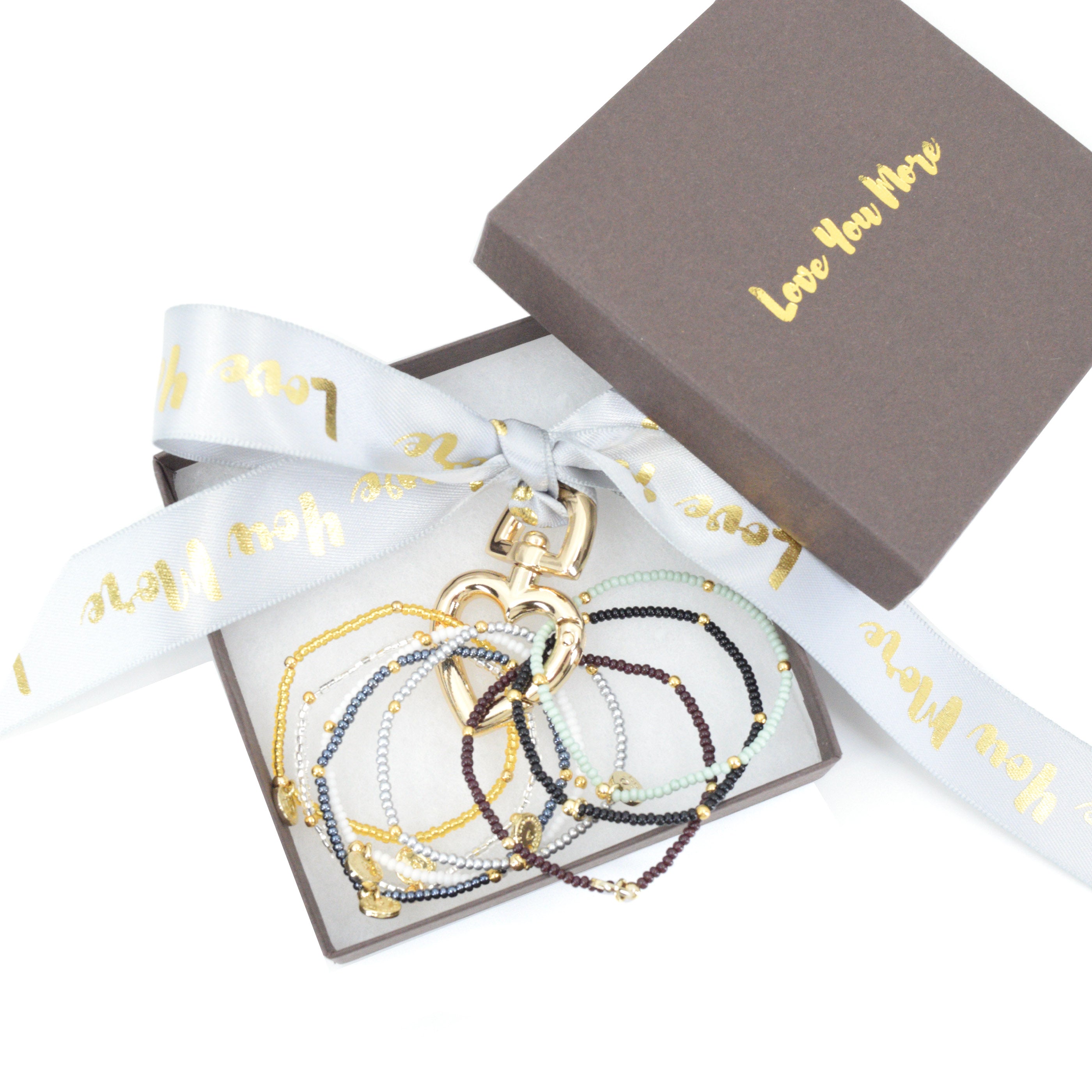 Beaded Wine Charm Set
