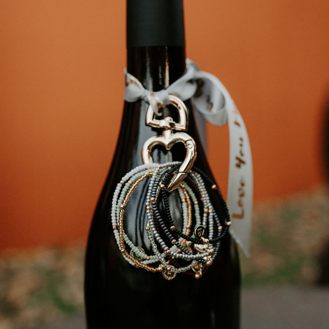 Beaded Wine Charm Set