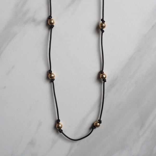 The Victoria Necklace in Gold Constellation