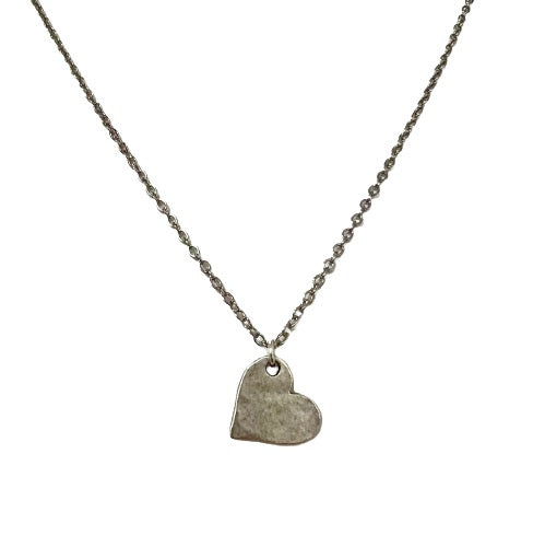 The Hammered Heart Necklace